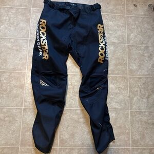 Fly racing kinetic Rockstar energy off road pants